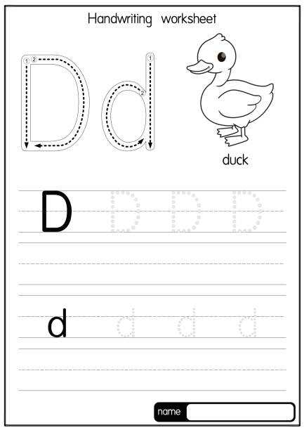 90+ Animal Alphabet D For Duck Stock Illustrations, Royalty-Free Vector ...