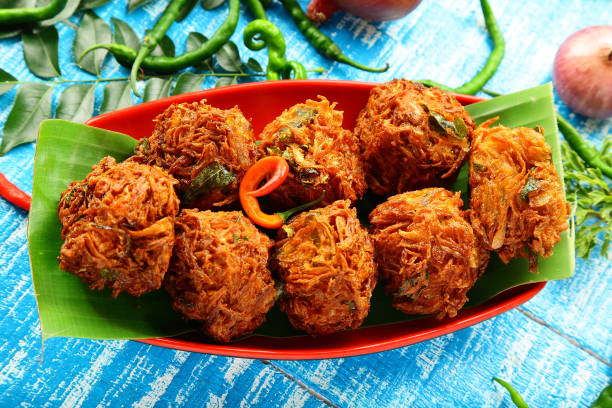 istock Ullivada, Indian traditional spicy snack. 1359079424