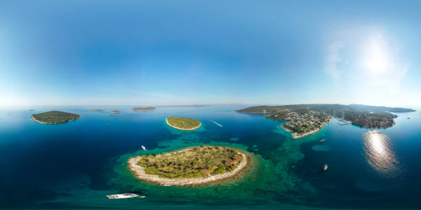 istock 360-degree seamless HDRI panorama from a bird's-eye view 1359079549