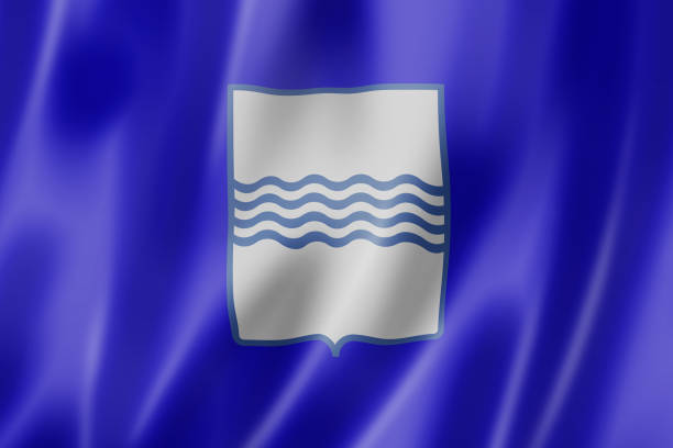 istock Basilicata region flag, Italy 1359088368