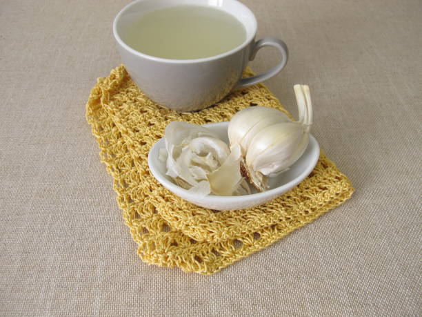 istock A cup of healthy garlic peel tea 1359088464