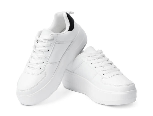istock New pair of white sneakers isolated on white 1359089521