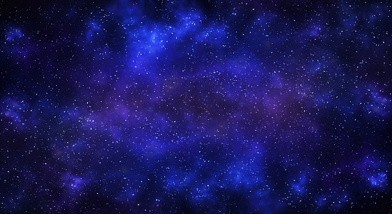 Milky way galaxy with stars and space background. Universe
