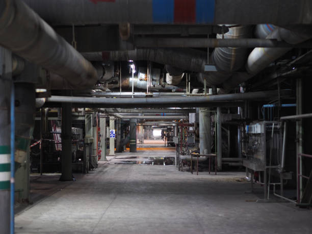istock Different Sections of the Thermo Power Plant 1359091366