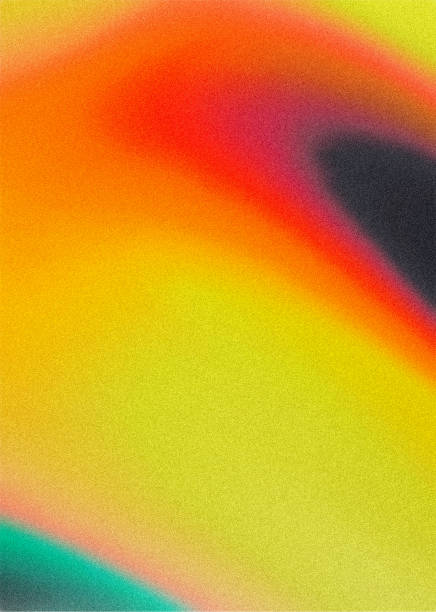 istock Multicolored bright background with iridescent tints of color. Holographic effect, color gradient transitions. 1359092422