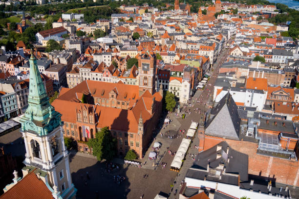 istock Holidays in Poland - Old Town in Torun 1359096642