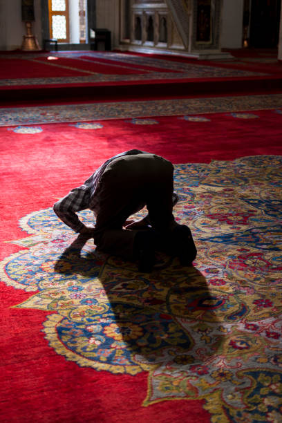 istock Muslim praying time to Ramadan 1359099841