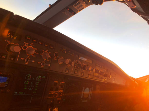 istock cockpit pannel horizontal photo lens flare warm lighting 1359103401