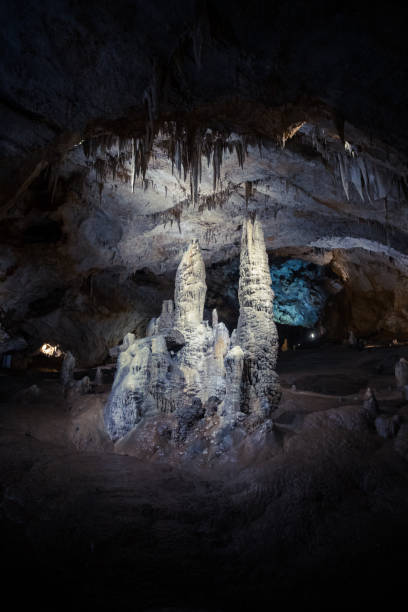 istock Giant stalagmite in a an underground cave 1359106935