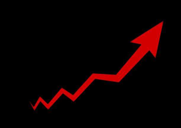 istock Illustration of red chart diagram 1359110335