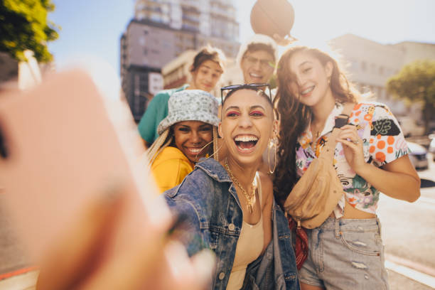 istock Selfie in the sun 1359114825