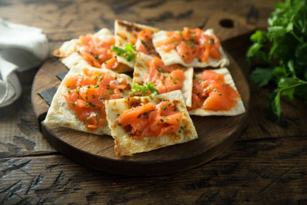 istock Smoked salmon tart 1359114844