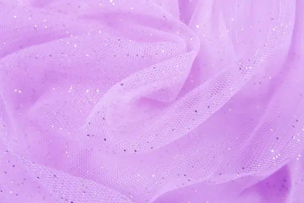 Elegant mesh tulle fabric . Toned   trendy color of the year 2022. Very peri.  Luxurious background design.