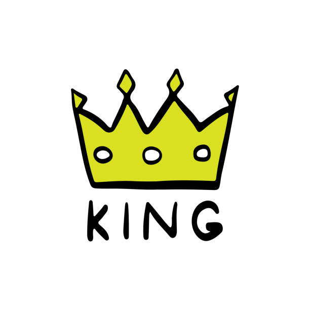 880+ Golden Crown Logo Drawing Illustrations, Royalty-Free Vector ...