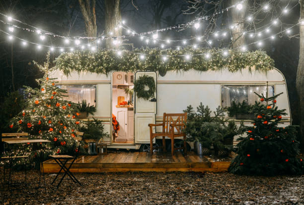 Caravan Christmas deco Caravan Christmas deco