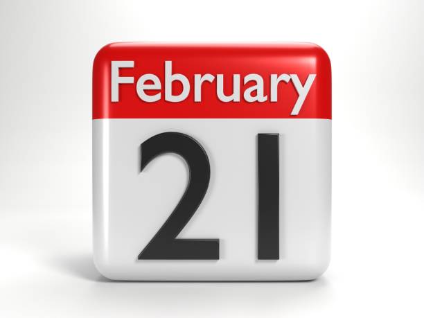 istock February 21 Desktop Calendar Page For Presidents Day Against White Background 1359143547