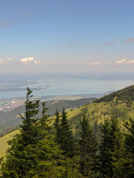 istock Mountain landscape with a view of the valley 1359145291