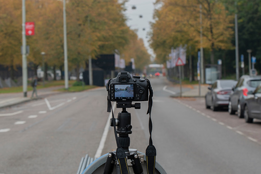 D3200 On A Tripod At Amsterdam The Netherlands 2019