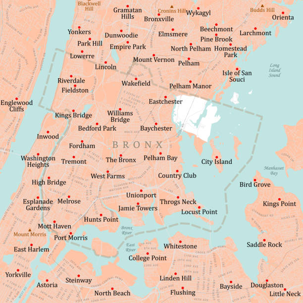 NY Bronx Bronx Vector Road Map NY Bronx Bronx Vector Road Map. All source data is in the public domain. U.S. Census Bureau Census Tiger. Used Layers: areawater, linearwater, roads, rails, cousub, pointlm, uac10. tremont stock illustrations