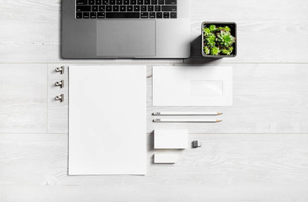 istock Stationery and laptop 1359158160