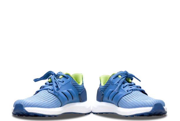 istock blue  sport shoes  on white isolated background 1359178339