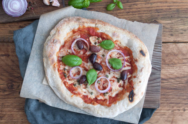 istock Traditional italian pizza 1359182441