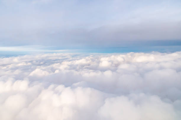 istock Aerial view of life over the clouds 1359182618