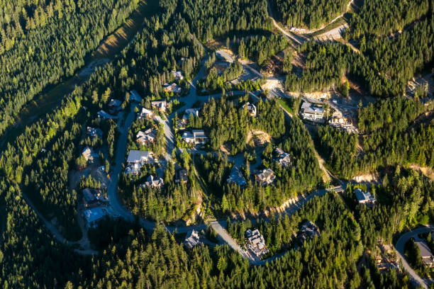 Free Stock Photo of Aerial View of a House in the Mountains | Download ...