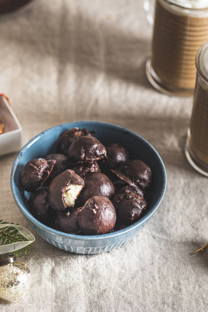 istock Sugar-Free Keto Chocolate-Covered Coconut Candy 1359185807