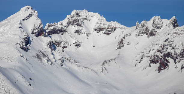 istock Alpine skiing at Mt Bachelor ski resort in Bend, Oregon 1359189240