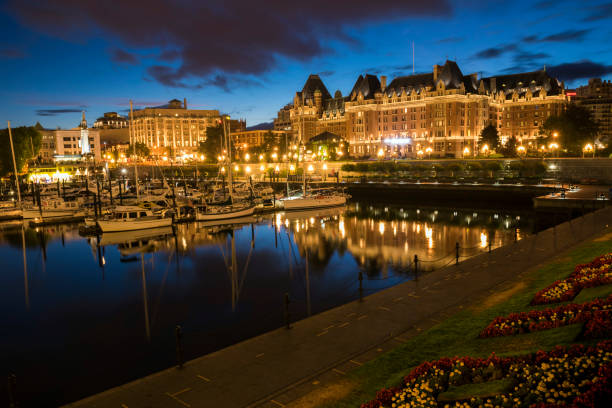 istock Victoria, BC, Canada at dusk 1359199711