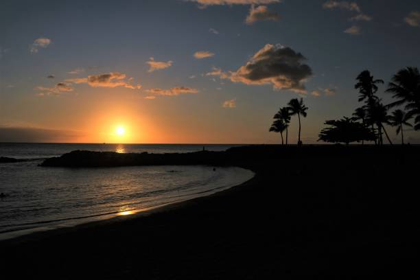 istock KoOlina Oahu HI sunset to twilight 1359204006