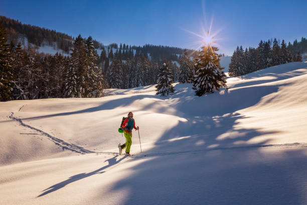 istock Backcountry skiing in Alps 1359205163