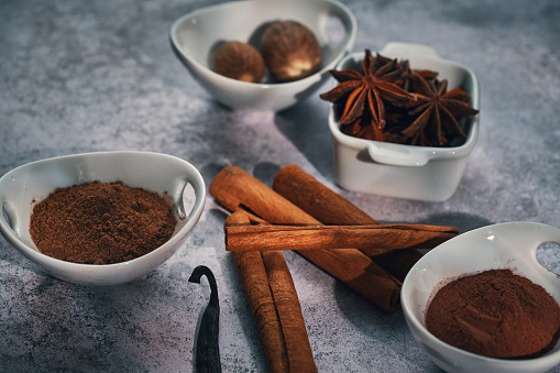 Spice Mix Nutmeg, Cardamon, Star Anise and Cinnamon