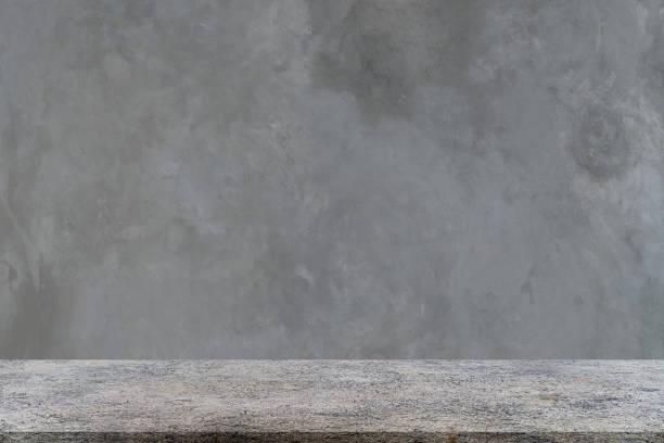 istock Empty old concrete wall from exterior building and pathway on city, background 1359209891