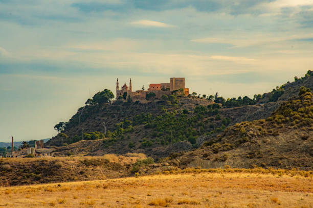 Castle Dry Landscape stock photo