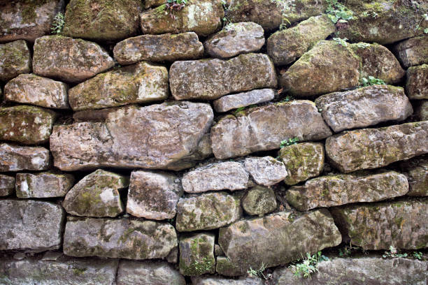 istock A texture made of big grey stones. 1359214639