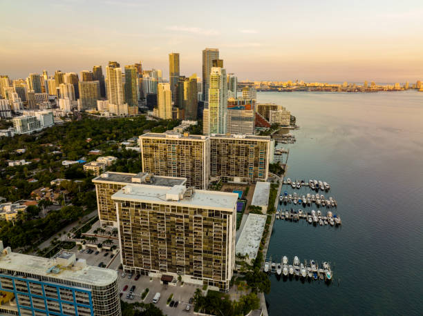 istock Aerial photo Brickell Place Condominium 1359222698