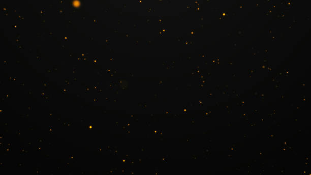 istock Flicker abstract Particles. Golden dust background. 1359224576