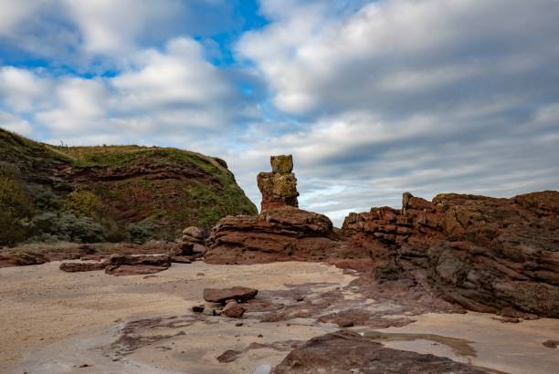 istock Rock Formations Of The North Sea Coast. 1359224679