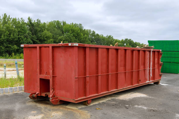 istock Recycling garbage waste management container with construction material in the new building construction 1359224719