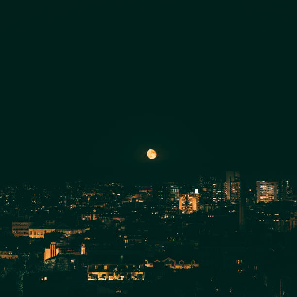 istock Urban City View at Night 1359227143