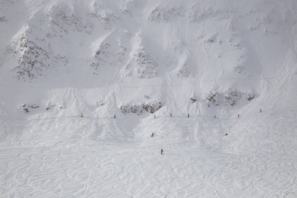 istock Alpine skiing at Big Sky, Montana 1359230291