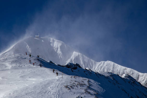 istock Alpine skiing at Big Sky, Montana 1359236717
