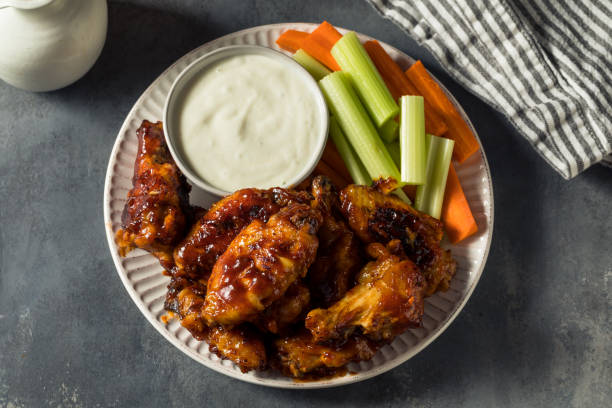 istock Homemade Honey BBQ Chicken Wings 1359236769