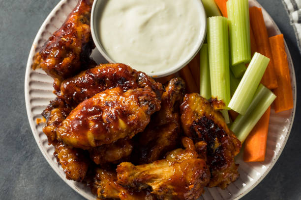 istock Homemade Honey BBQ Chicken Wings 1359236774