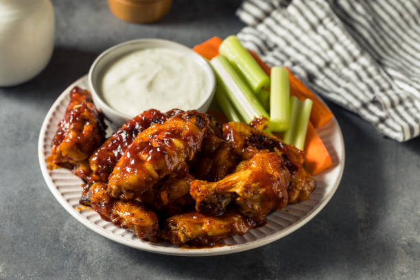 istock Homemade Honey BBQ Chicken Wings 1359236777