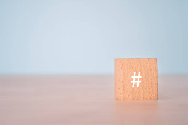 istock A wooden block with a hash tag sign. 1359241115