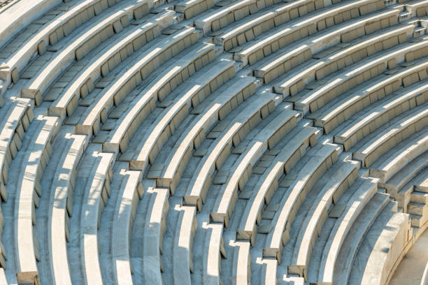 istock Ancient Odeon of Herodes Atticus in Athens, Greece on Acropolis hill 1359247905