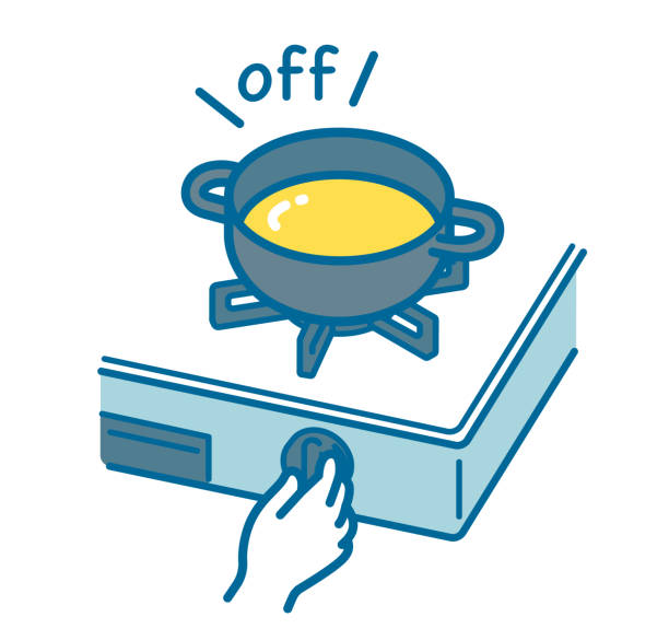 Turn Off The Fire On The Kitchen Stove Stock Illustration - Download Image Now - Turning On Or Off, Fire Prevention, Gas Stove Burner - iStock Turn Off The Fire On The Kitchen Stove Stock Illustration - Download Image Now - Turning On Or Off, Fire Prevention, Gas Stove Burner - iStock